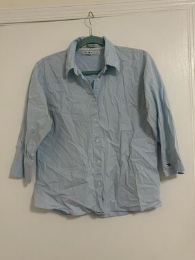 Tommy Hilfiger Light Blue Men's Casual Button-Down Shirt